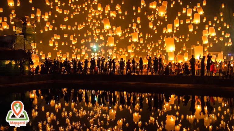 فستیوال فانوس (Yi Peng)