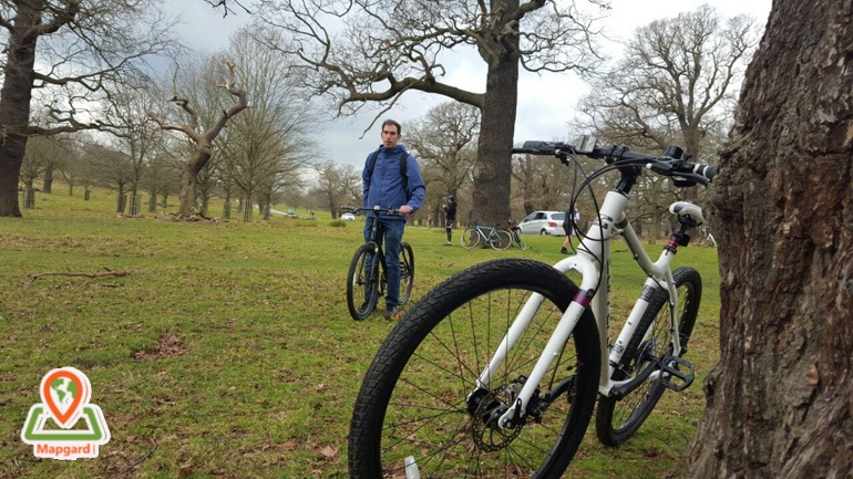 منصوره و سفر با دوچرخه