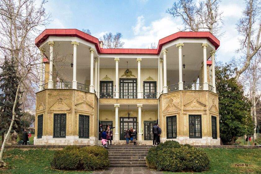 معماری کاخ نیاوران معماری کاخ نیاوران