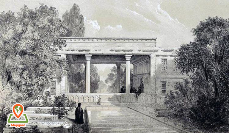 آرامگاه حافظ در زمان کریم خان زند آرامگاه حافظ در زمان کریم خان زند