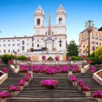 راه پله های اسپانیایی (The Spanish Steps)