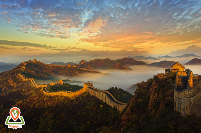طراحی و معماری دیوار بزرگ چین