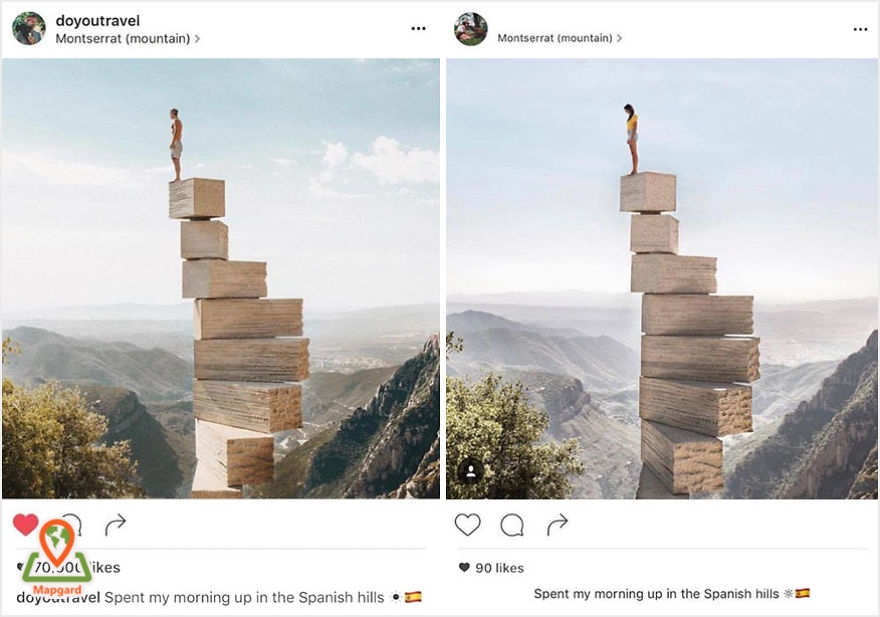 عکاسی از روی عکس های اینستاگرام شماره ۶