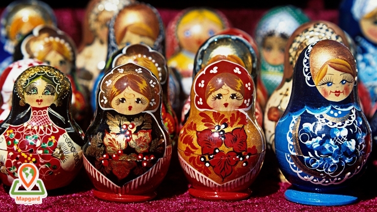 کریسمس (Christmas) بابوشکا (Babushka) عروسک های