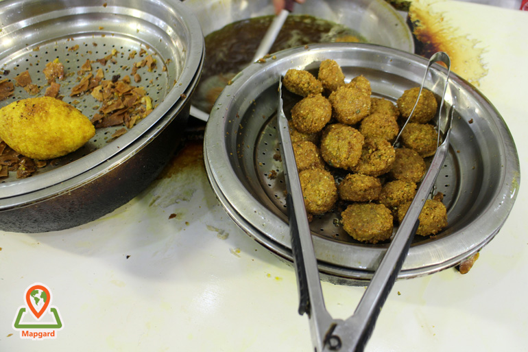 فلافل و سمبوسه در لشکرآباد اهواز