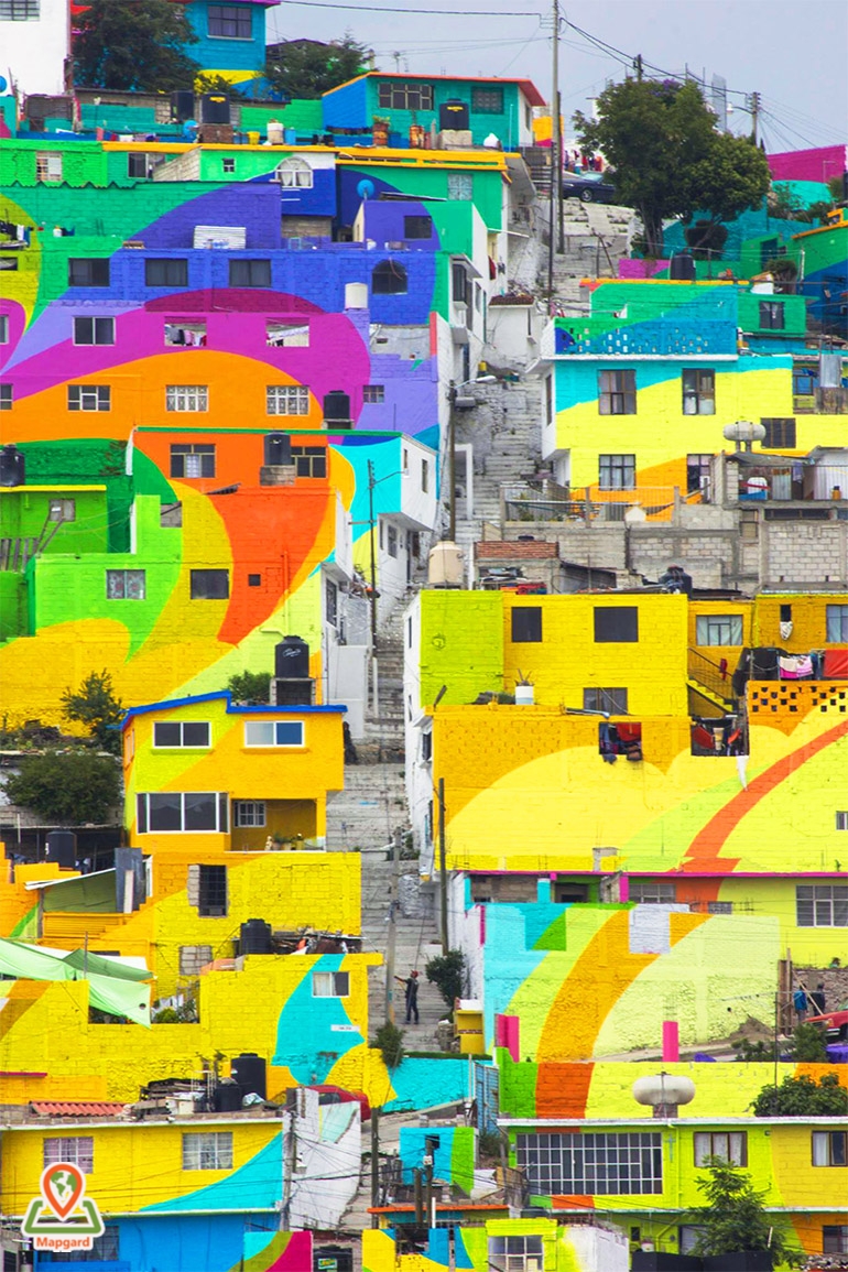 پروژه نقاشی دیوارهای شهر پاچوکا مکزیک چطور شروع شد؟