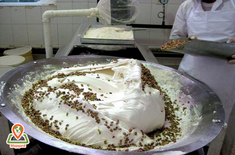 مواد تشکیل دهنده گز