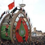 نخل گردانی | آداب و رسوم مردم یزد در ماه محرم