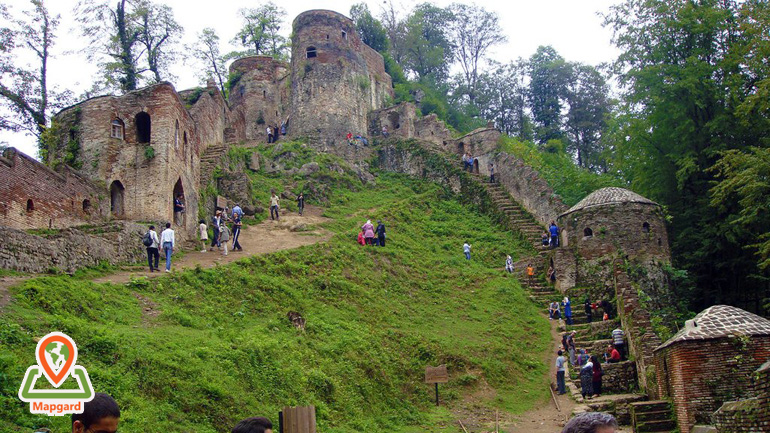 بخش غربی قلعه رودخان بخش غربی قلعه رودخان