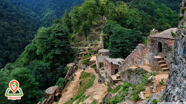 بخش های مختلف قلعه رودخان بخش های مختلف قلعه رودخان