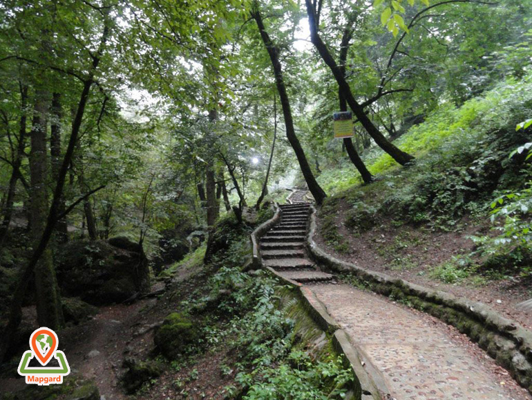 مسیرعبوری قلعه رودخان1 مسیرعبوری قلعه رودخان1