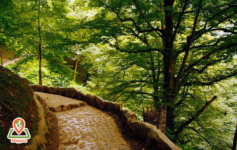 مسیرعبوری قلعه رودخان2 مسیرعبوری قلعه رودخان2