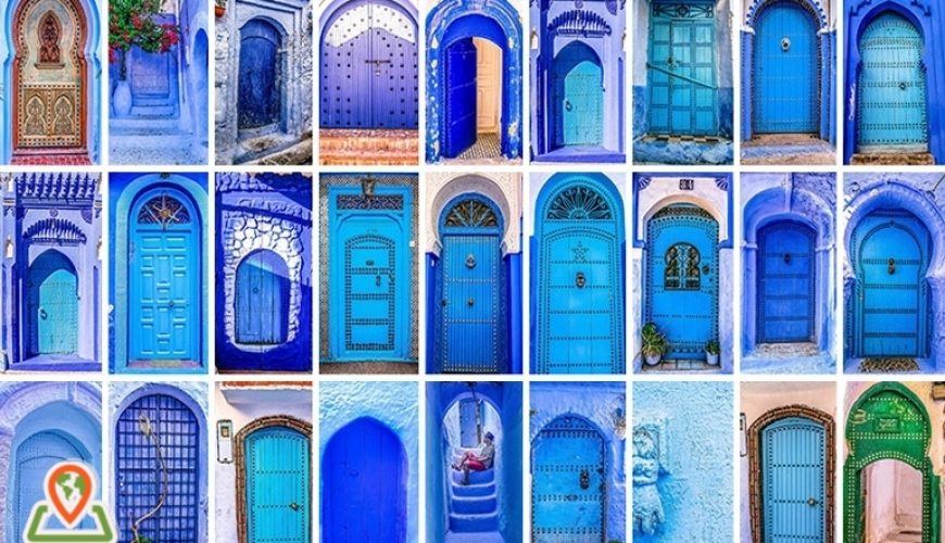 زیباترین درهای عکاسی شده در مراکش (Morocco)