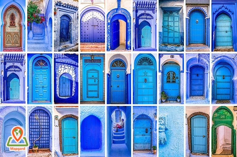زیباترین درهای عکاسی شده در مراکش (Morocco)