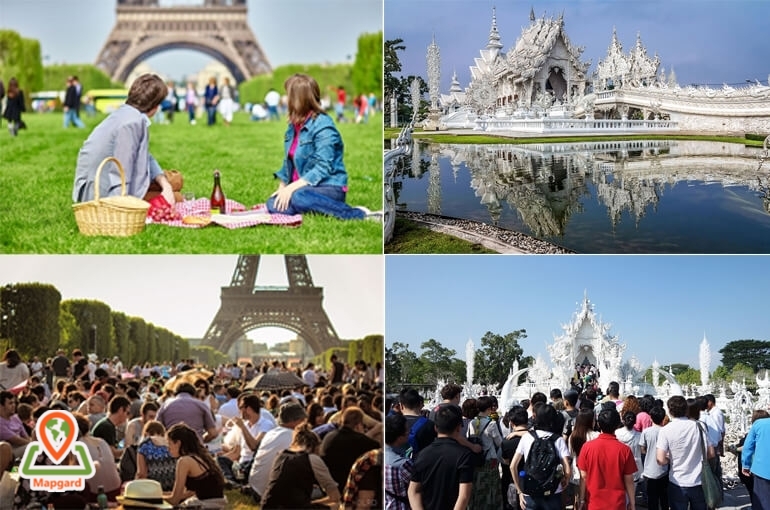 واقعیت هایی درباره مکان های معروف که از آنها انتظار دیگری داریم! | (10 عکس اول)